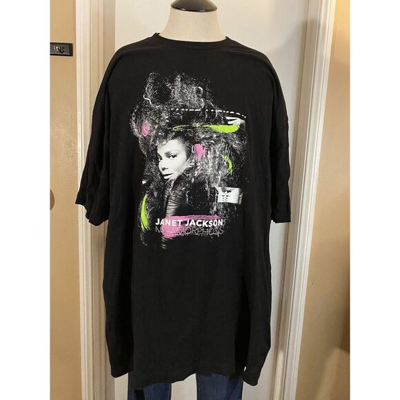 Tuleh Other - 2019 Janet Jackson Metamorphosis Las‎ Vegas Tour T-Shirt Size XXXL 3XL